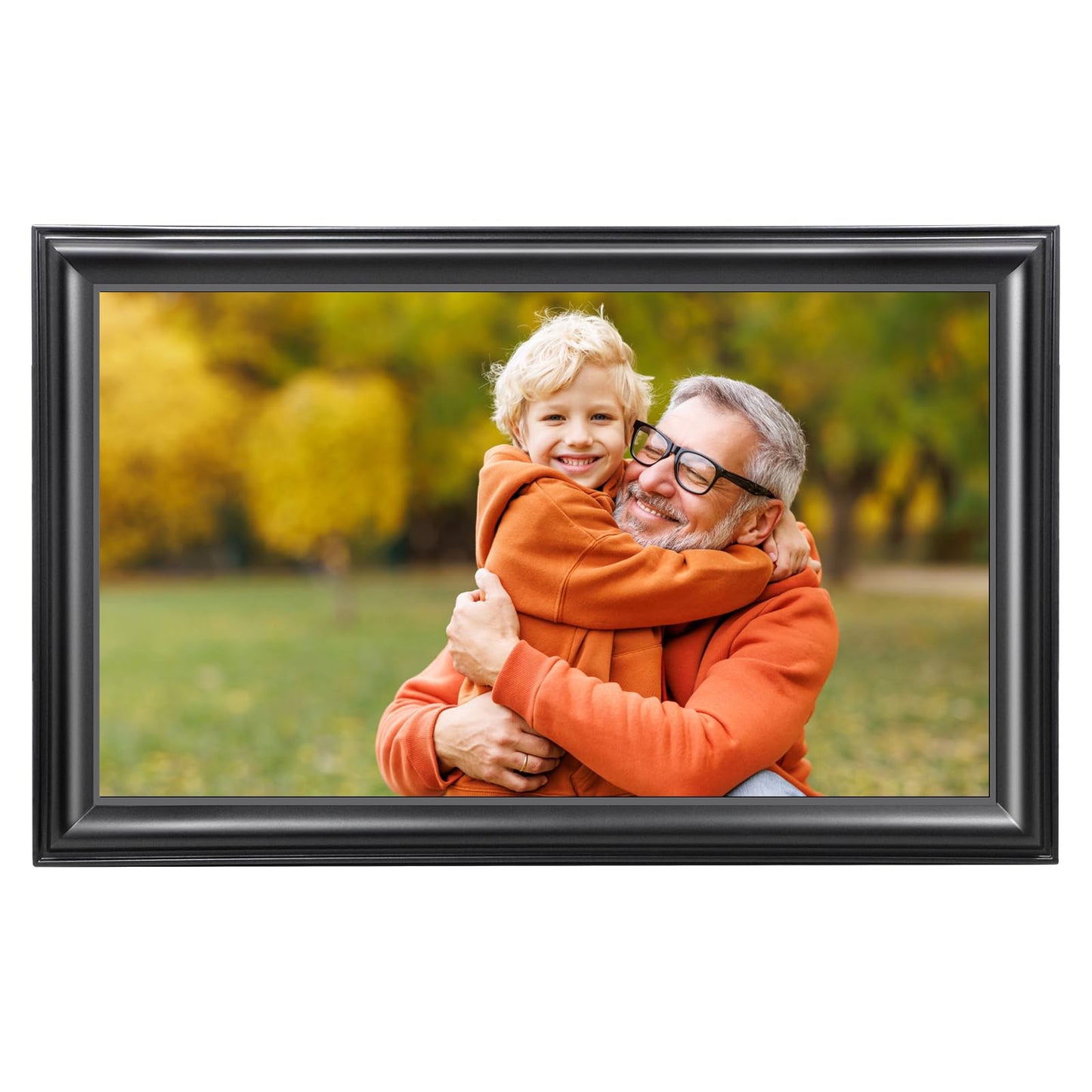 10.1 Inch WiFi Digital Picture Frame, 1280x800HD IPS Touch Screen Digital Photo Frame Electronic,16GB Memory, Auto-Rotate, Wall Mountable, Share Photos/Videos Instantly via Uhale App from Anywhere