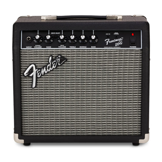 Fender Frontman 10G Guitar Amp, 10 Watts, with 2-Year Warranty, 6 Inch Fender Special Design Speaker, 5.75Dx10.25Wx11H Inches