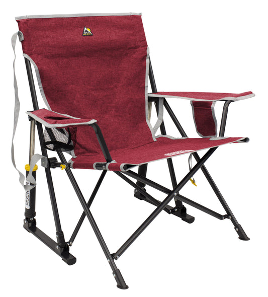 GCI Outdoor Kickback Rocker Outdoor Rocking Chair with Beverage Holder