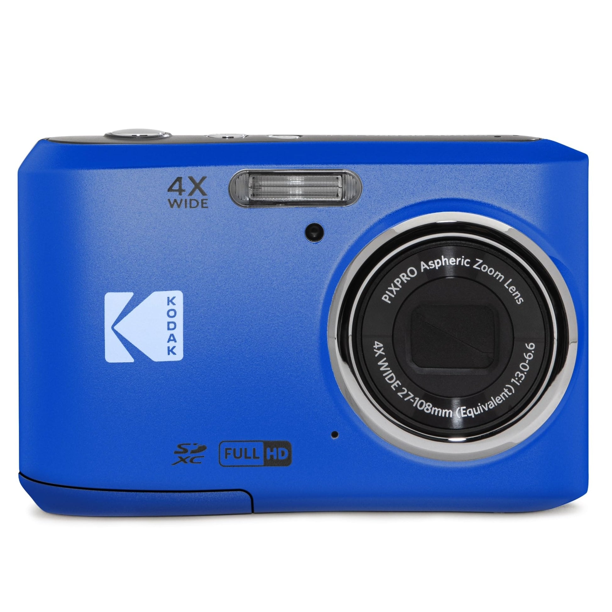 KODAK PIXPRO Friendly Zoom FZ45-BK 16MP Digital Camera with 4X Optical Zoom 27mm Wide Angle and 2.7" LCD Screen (Black)