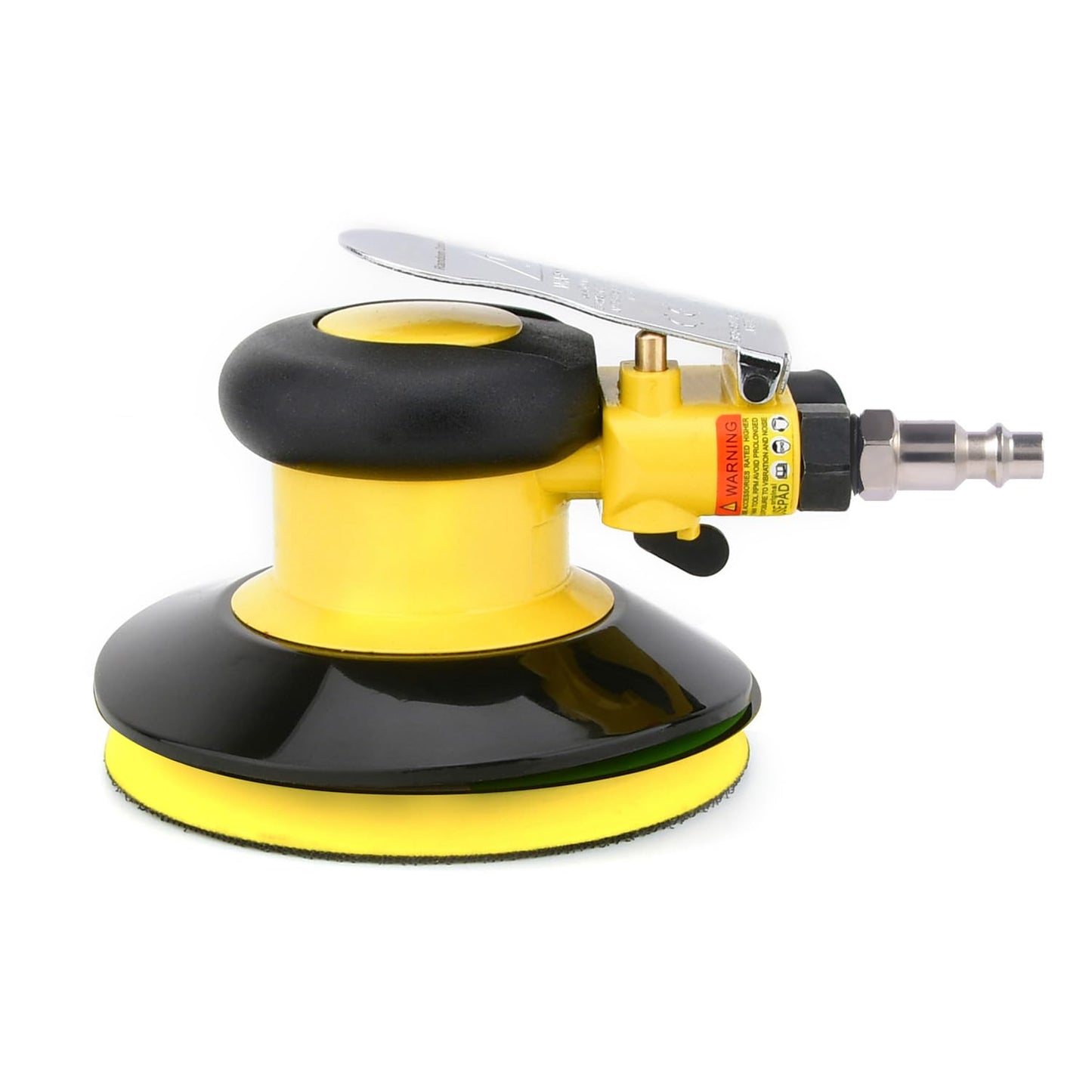 Professional Air Random Orbital Palm Sander, Dual Action Pneumatic Sander, Low Vibration, Heavy Duty