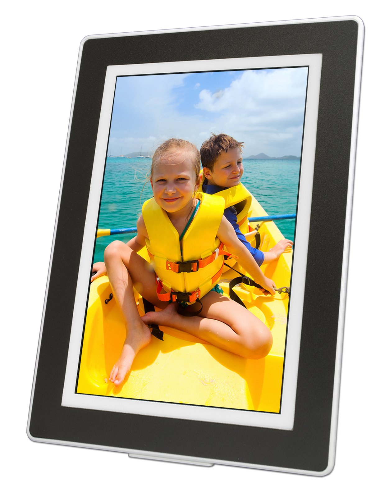 PhotoSpringㅤ 10 inch WiFi Digital Picture Frame | Send Photos by Email, Web or Our Free App | Electronic Picture Frame with Touchscreen &amp; 32GB Internal Memory | Easy Setup | Play Videos up to 5 min