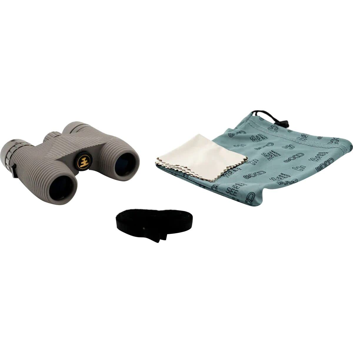 Nocs Provisions Standard Issue 8x25 Waterproof Binoculars | Lightweight, Compact, 8X Magnification, Wide View, Multi-Coated Lenses for Bird Watching, Hiking, and Outdoor Activities - Canary (Yellow)