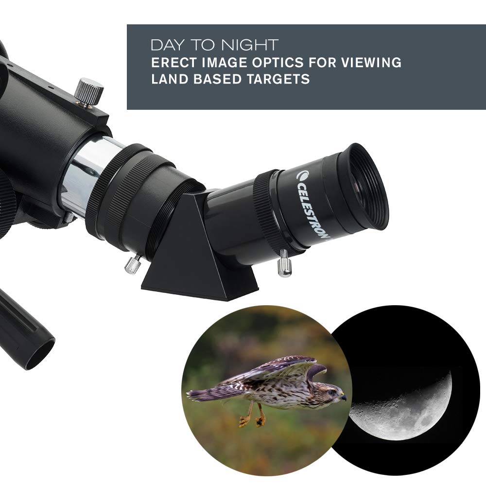 Celestron - 70mm Travel Scope DX - Portable Refractor Telescope - Fully-Coated Glass Optics - Ideal Telescope for Beginners - Bonus Astronomy Software Package - Digiscoping Smartphone Adapter