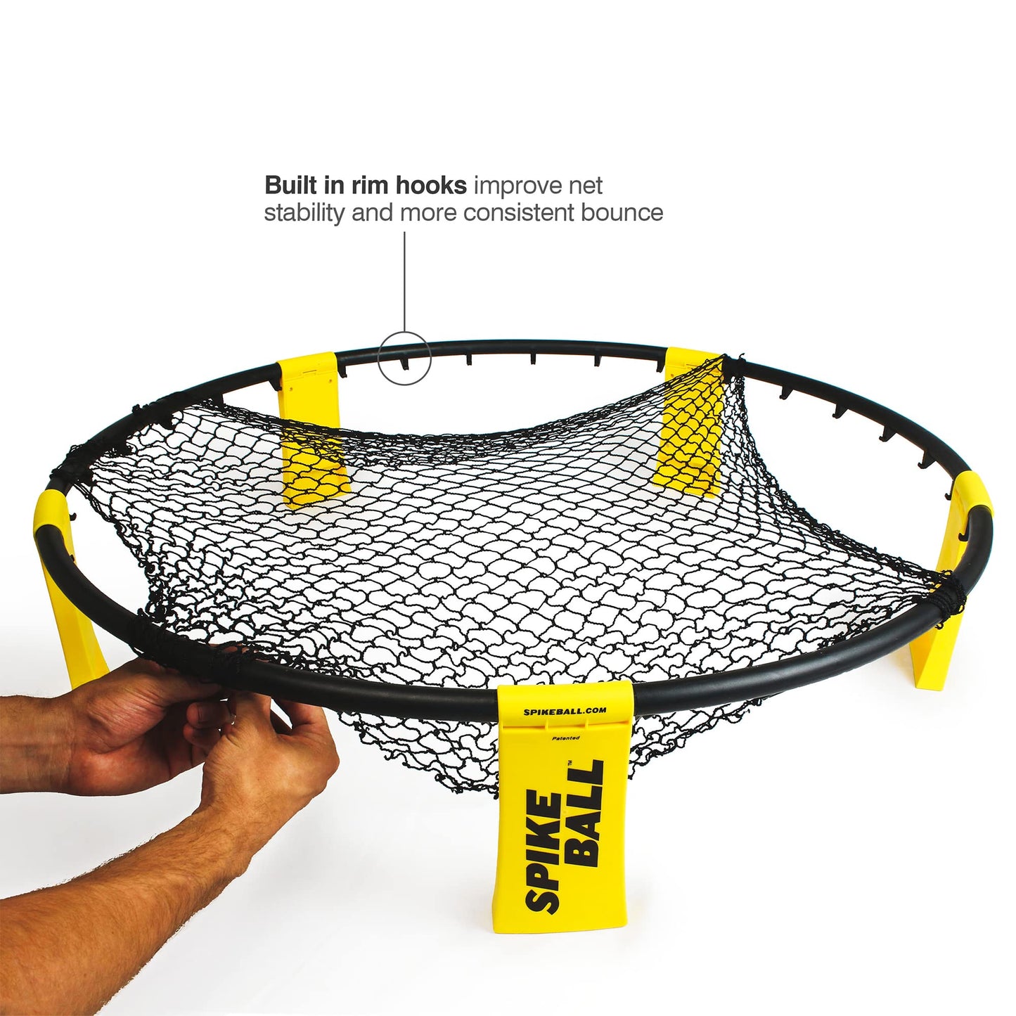 Spikeball 3-Ball Original Roundnet Game Set, Includes 3 Balls, Net, and Bag