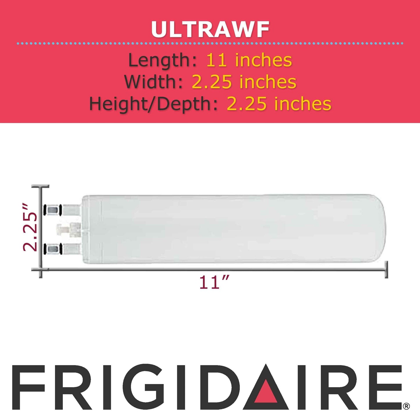 FRIGIDAIRE ULTRAWF Pure Source Ultra Water Filter, Original, White, 1 Count