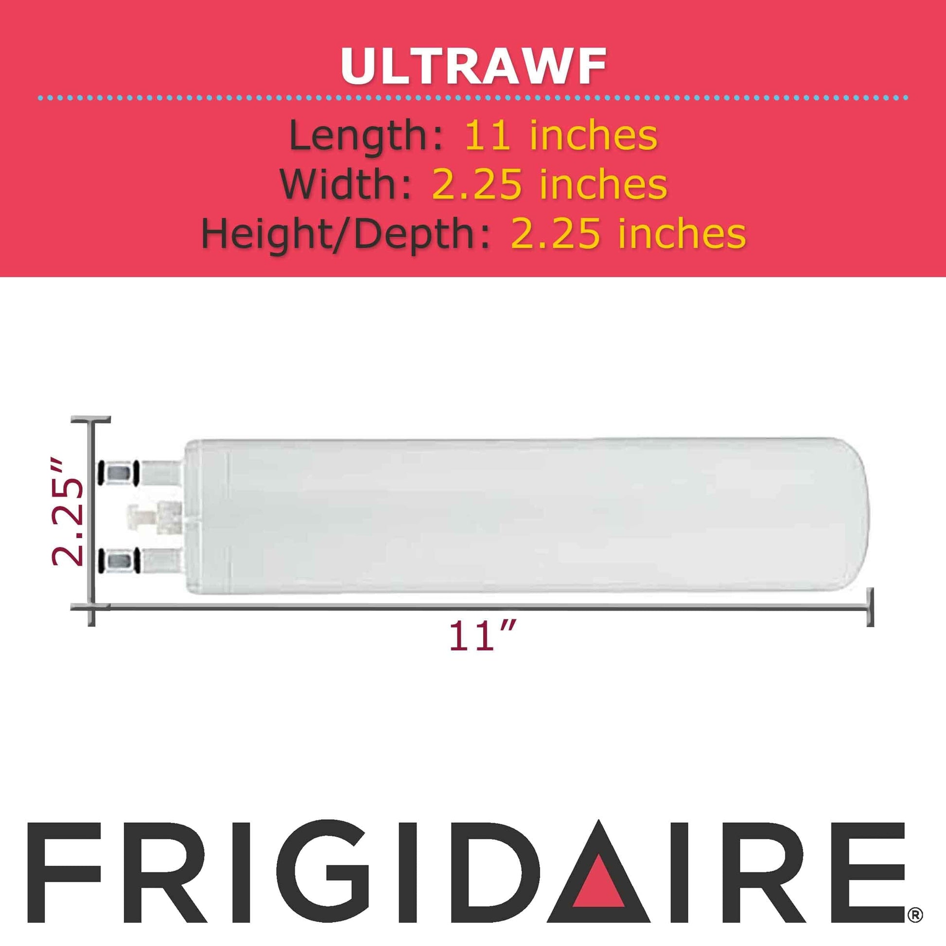 FRIGIDAIRE ULTRAWF Pure Source Ultra Water Filter, Original, White, 1 Count