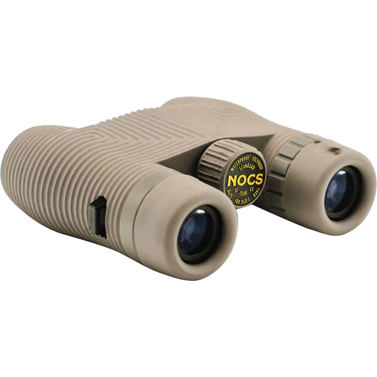 Nocs Provisions Standard Issue 8x25 Waterproof Binoculars | Lightweight, Compact, 8X Magnification, Wide View, Multi-Coated Lenses for Bird Watching, Hiking, and Outdoor Activities - Canary (Yellow)