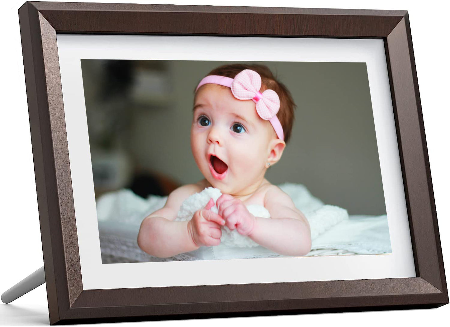 Dragon Touch 10.1'' WIFI Digital Picture Frame - 1280*800 HD IPS Touch Screen Digital Photo Frame Display, Auto-Rotate, Share Photos/Videos Instantly via Free App Best Gifts for Birthday, Wedding, Mom