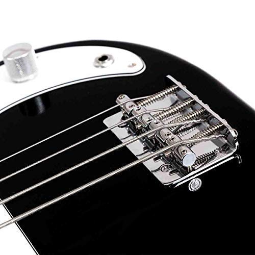 SAFEPLUS 45" Full Size 4 String Electric Bass Guitar with Strap Guitar Bag Amp Cord for Beginner Kit