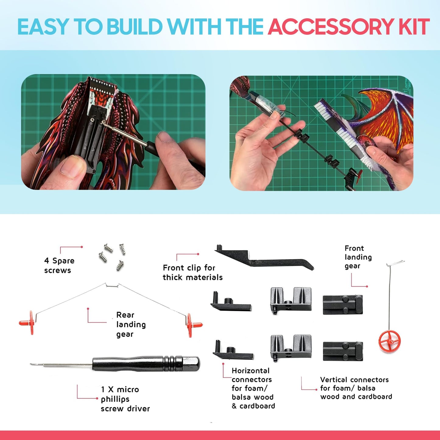 POWERUP 4.0 The Next-Generation Smartphone Controlled Paper Airplane Kit, RC Controlled. Easy to Fly with Autopilot &amp; Gyro Stabilizer. for Hobbyists, Pilots, Tinkerers.