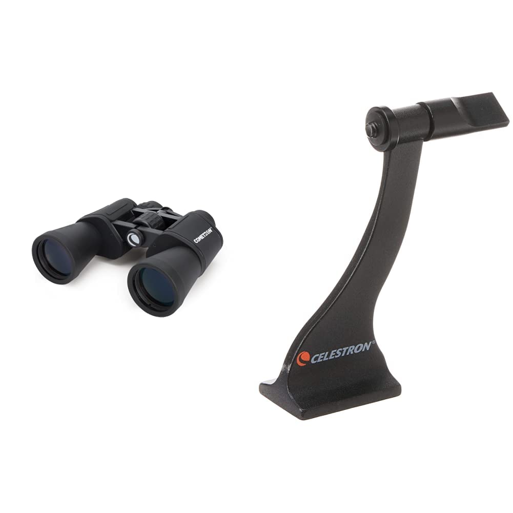 Celestron - Cometron 7x50 Bincoulars - Beginner Astronomy Binoculars - Large 50mm Objective Lenses - Wide Field of View 7X Magnification