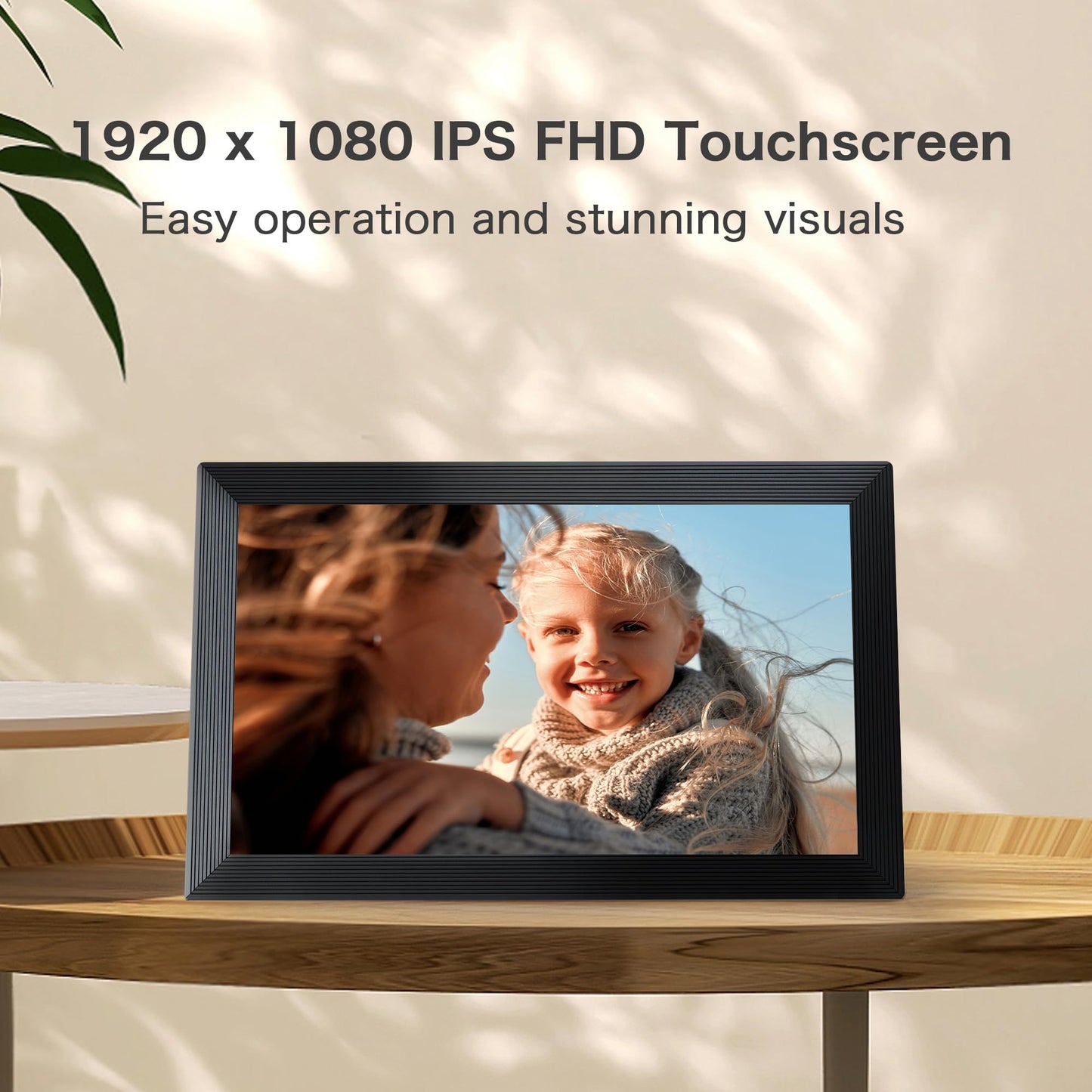 Digital Picture Frame WiFi, 10.1 Inch Frameo Digital Photo Frame 32GB Memory, 1280 * 800 Touch Screen, Auto-Rotate, Share Pictures Videos Instantly, Wedding, Birthday, Gift for Mom, Dad, Grandparents