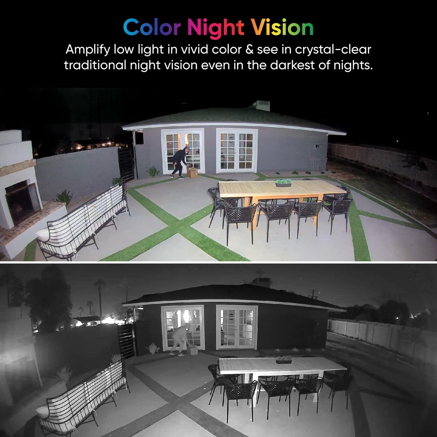 WYZE Floodlight Camera v2, 2800-Lumen LEDs, 2K HD Outdoor Security Camera, 160° Wide View, Motion Activated Light, 105dB Siren, Color Night Vision, Compatible with Alexa &amp; Google Assistant, Wired