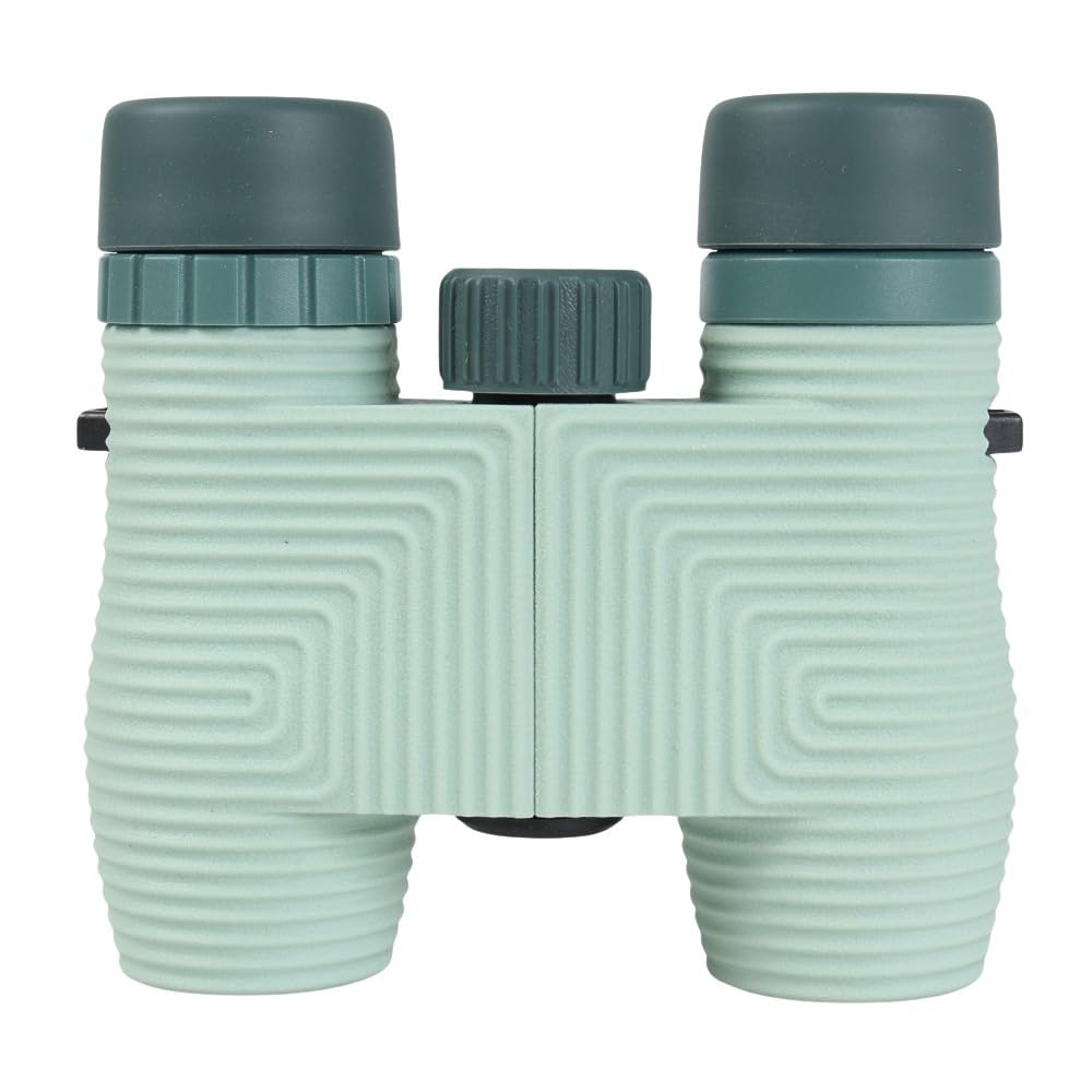 Nocs Provisions Standard Issue 8x25 Waterproof Binoculars | Lightweight, Compact, 8X Magnification, Wide View, Multi-Coated Lenses for Bird Watching, Hiking, and Outdoor Activities - Canary (Yellow)