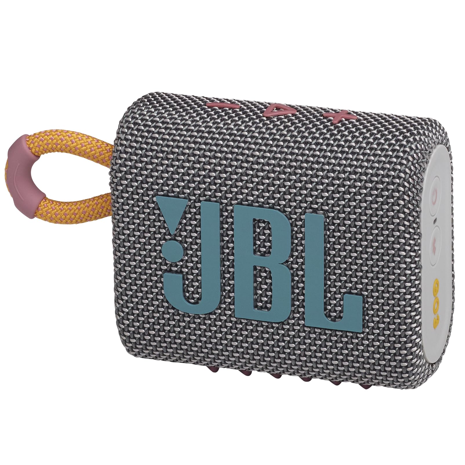 JBL Go 3 - Portable Mini Bluetooth Speaker, big audio and punchy bass, IP67 waterproof and dustproof, 5 hours of playtime, speaker for home, outdoor and travel (Black)