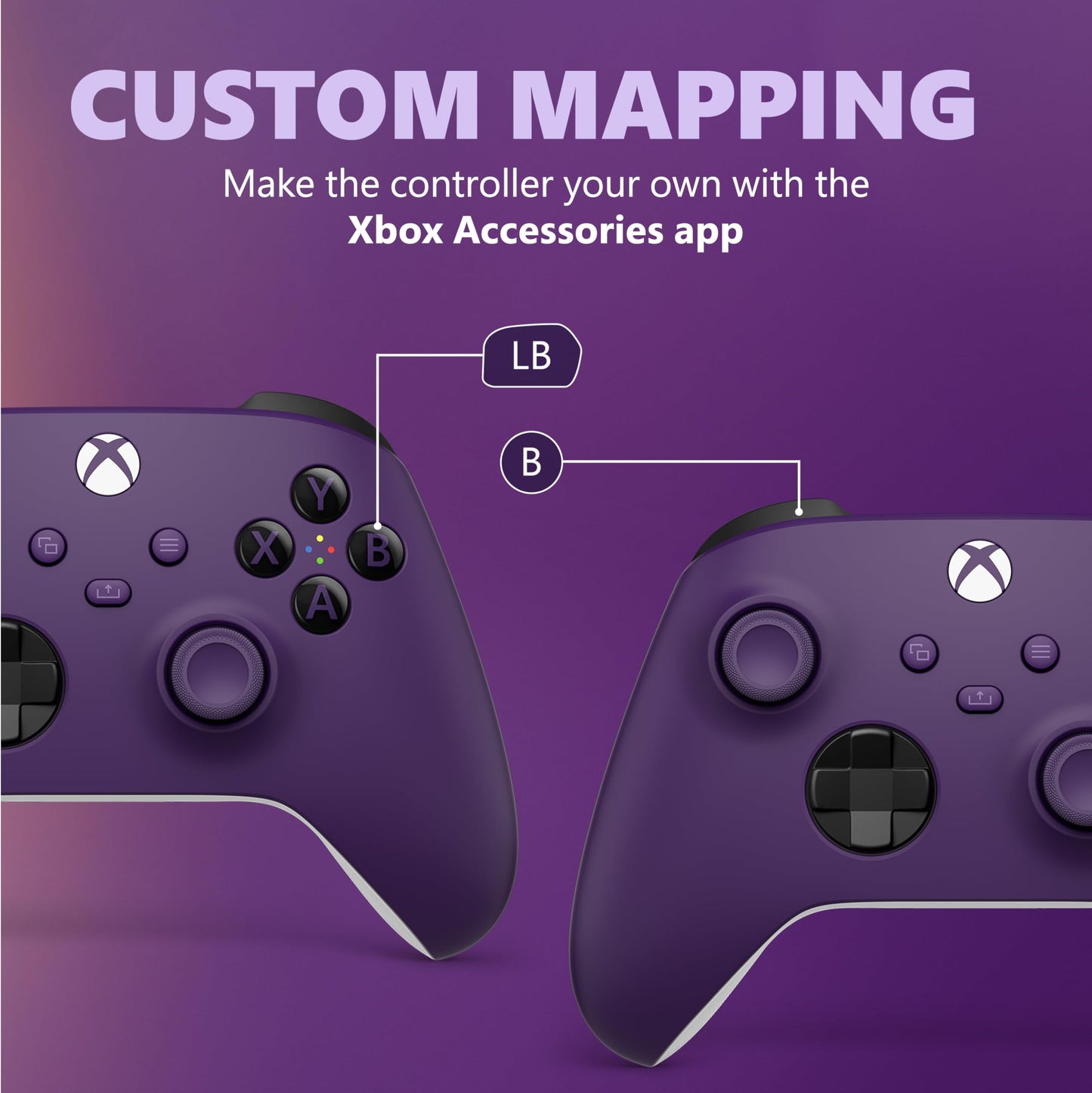 Xbox Core Wireless Gaming Controller – Astral Purple Series X|S, One, Windows PC, Android, and iOS