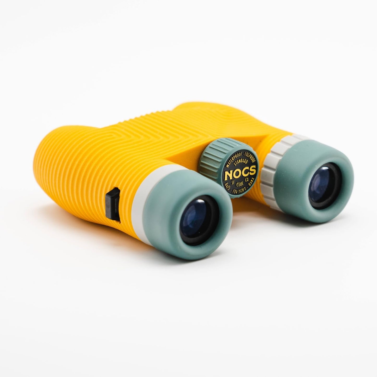 Nocs Provisions Standard Issue 8x25 Waterproof Binoculars | Lightweight, Compact, 8X Magnification, Wide View, Multi-Coated Lenses for Bird Watching, Hiking, and Outdoor Activities - Canary (Yellow)