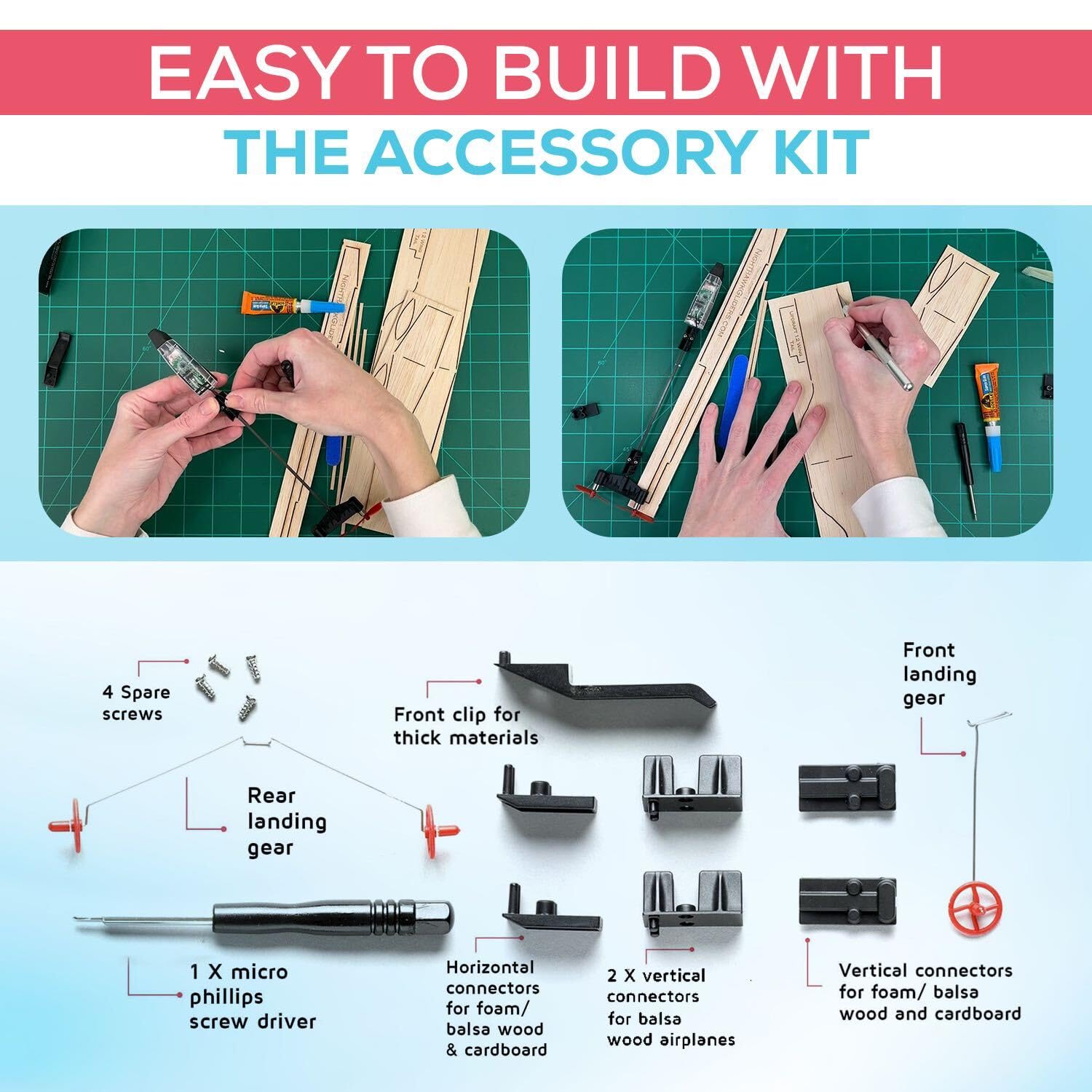 POWERUP 4.0 The Next-Generation Smartphone Controlled Paper Airplane Kit, RC Controlled. Easy to Fly with Autopilot &amp; Gyro Stabilizer. for Hobbyists, Pilots, Tinkerers.