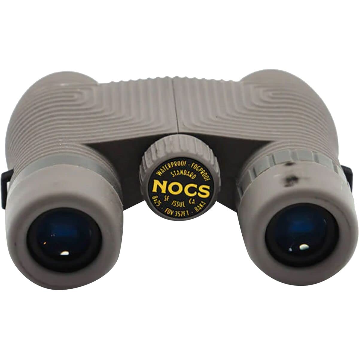 Nocs Provisions Standard Issue 8x25 Waterproof Binoculars | Lightweight, Compact, 8X Magnification, Wide View, Multi-Coated Lenses for Bird Watching, Hiking, and Outdoor Activities - Canary (Yellow)