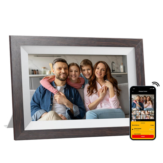 KODAK 10.1 Inch WiFi Digital Picture Frame with 32GB Storage, Electronic Smart Digital Photo Frame 1280x800 IPS Touch Screen, Auto-Rotate, Share Moments Instantly Gifts for Women Mothers Day Christmas