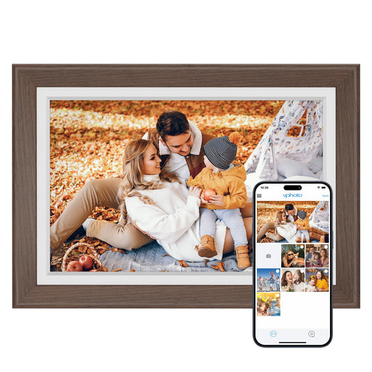 Dragon Touch 15.6 Inch Large Digital Picture Frame - WiFi Digital Photo Frame with 32GB Storage, FHD 1080P Touch Screen, Auto-Rotate, Share Photos/Videos Instantly via Free App Best Gifts for Mom