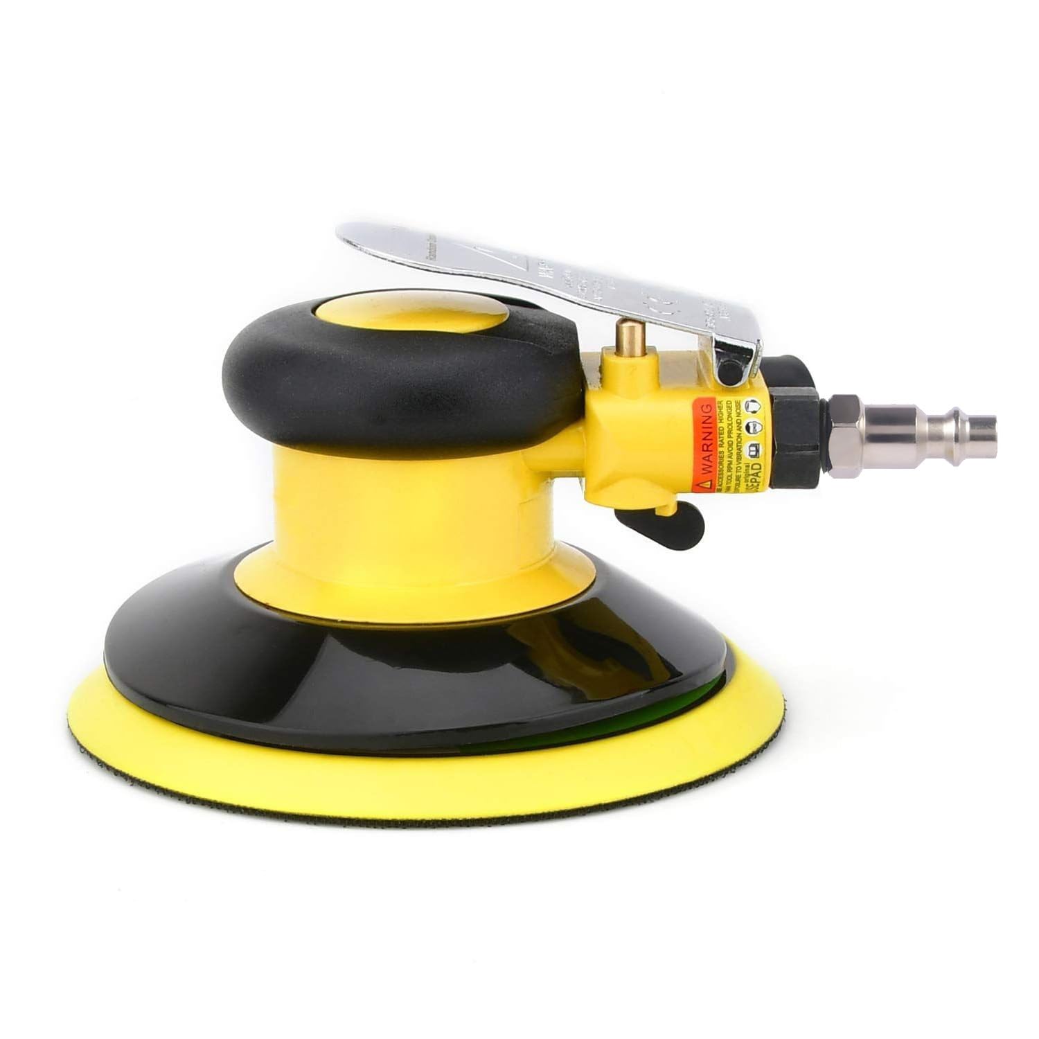 Professional Air Random Orbital Palm Sander, Dual Action Pneumatic Sander, Low Vibration, Heavy Duty