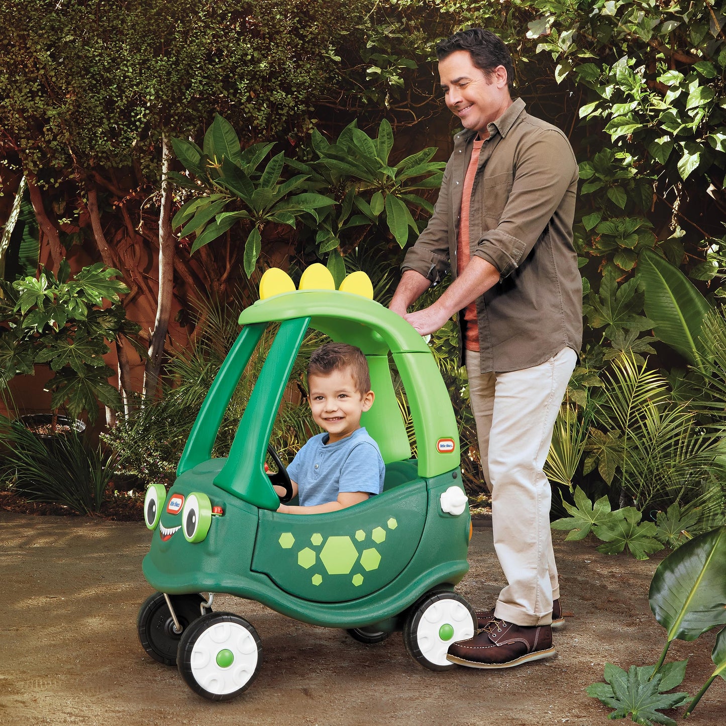 Little Tikes Cozy Coupe Dinosaur – Amazon Exclusive Large, Green