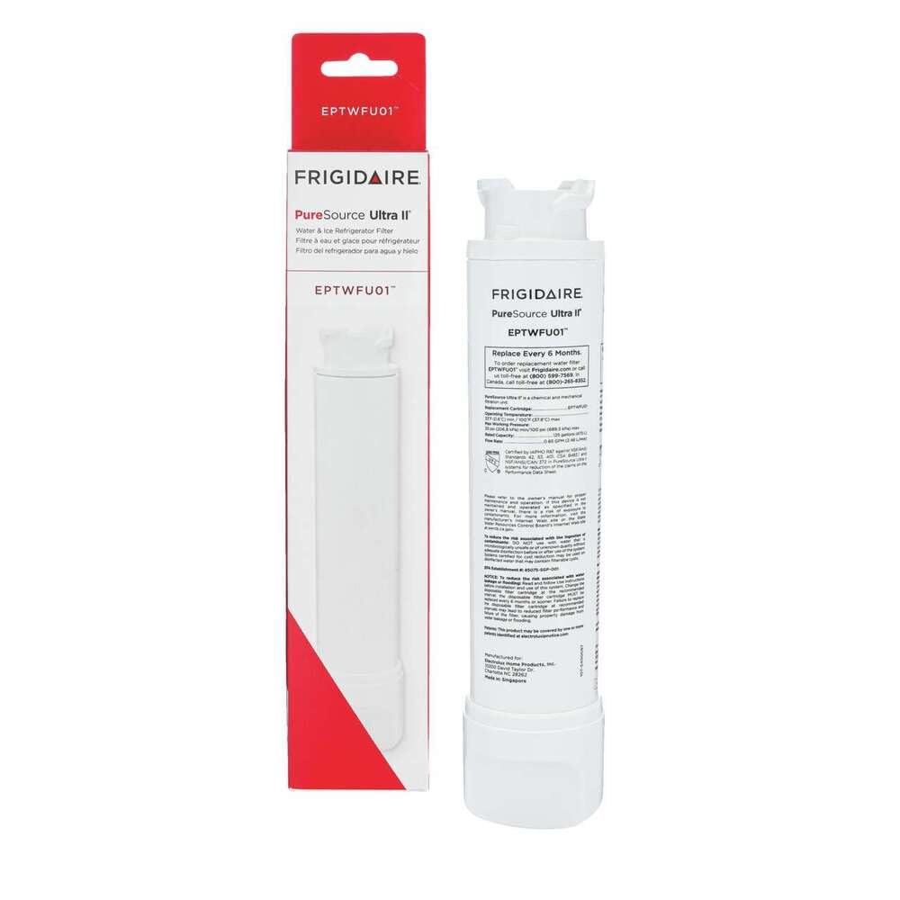 FRIGIDAIRE EPTWFU01 PureSource Ultra II Refrigerator Water Filter, 1 Count, White