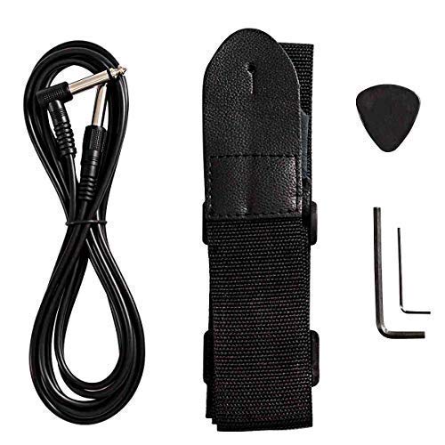 SAFEPLUS 45" Full Size 4 String Electric Bass Guitar with Strap Guitar Bag Amp Cord for Beginner Kit